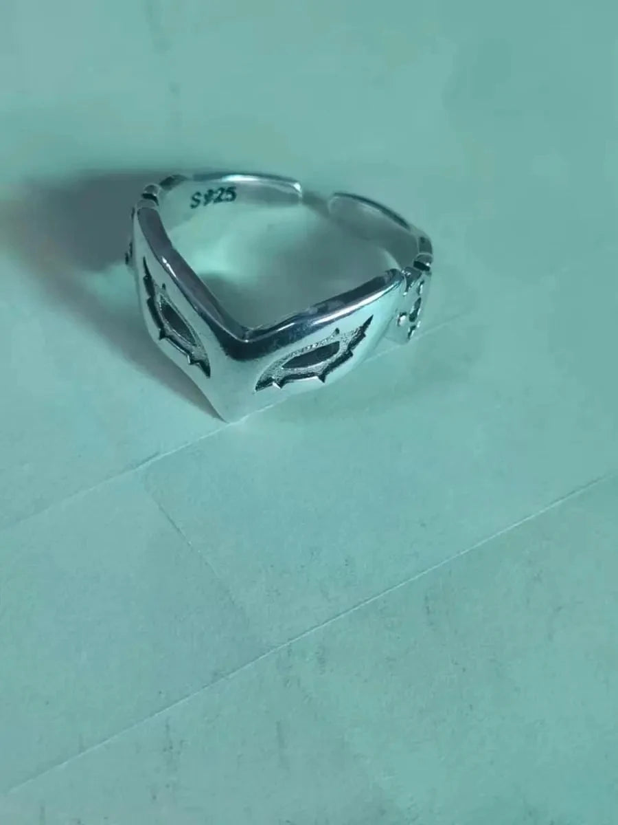 Person Woman JOKER Mask Jewellery Ring