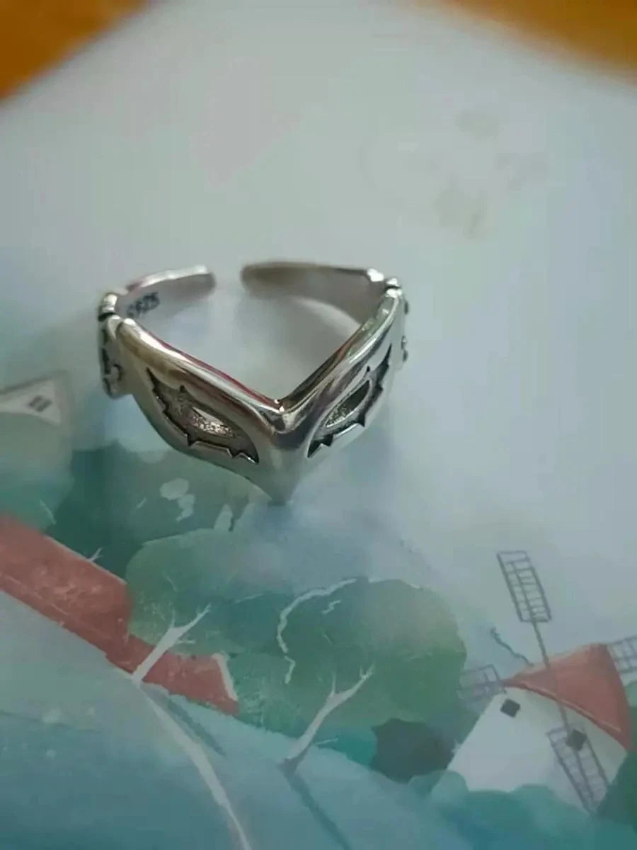 Person Woman JOKER Mask Jewellery Ring