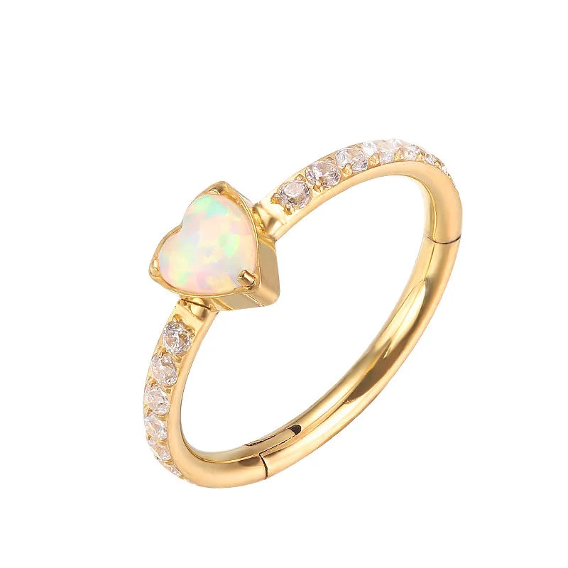 1PC G23 Titanium Nose Hoop ring