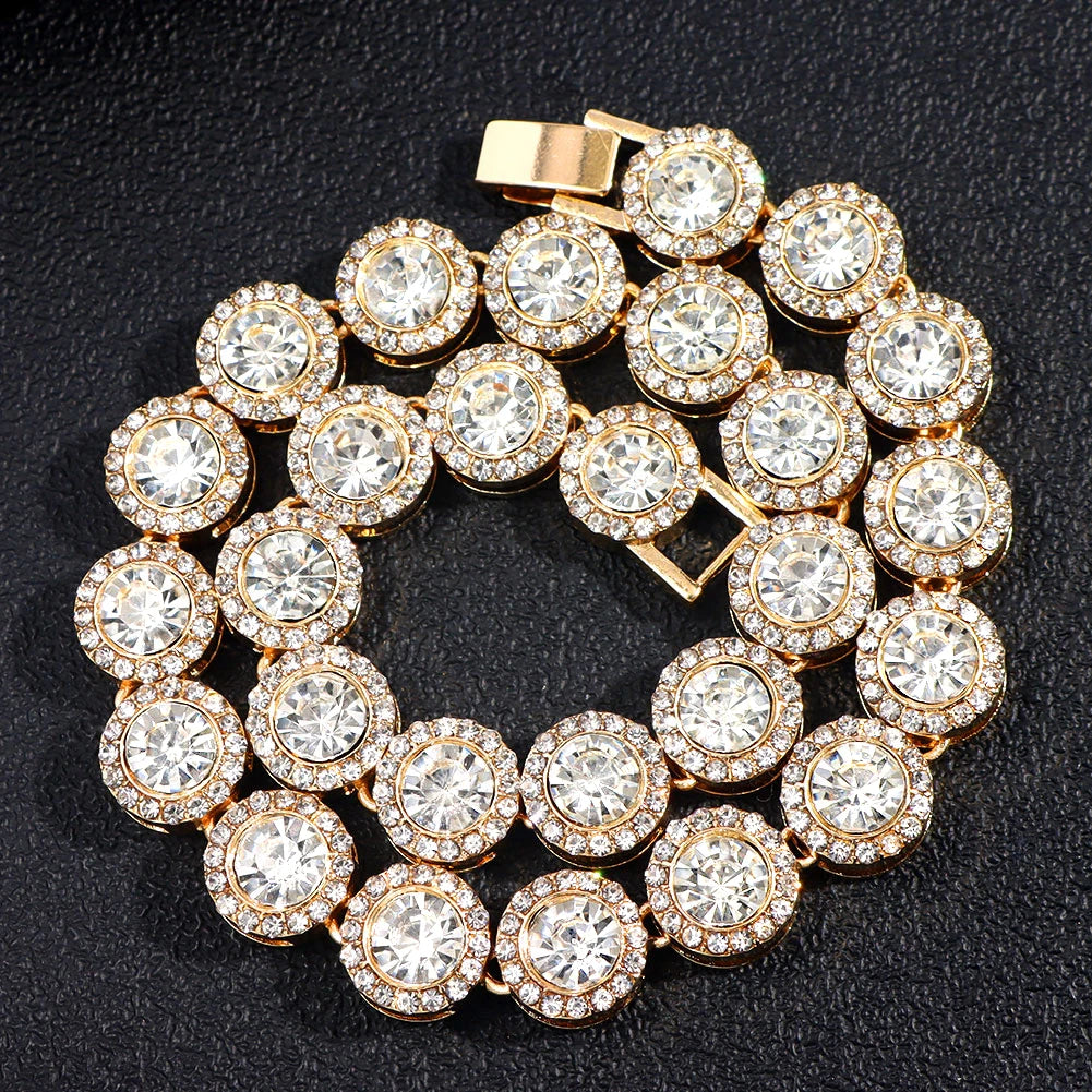 Iced Out Miami Round Cuban Link Chain