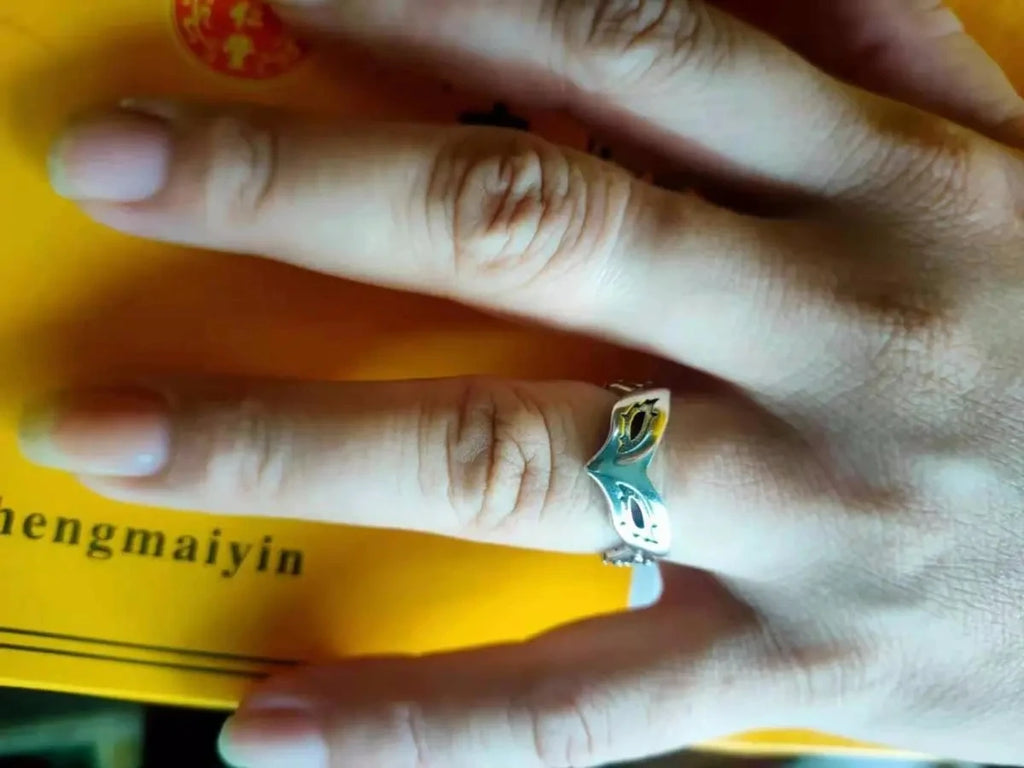 Person Woman JOKER Mask Jewellery Ring