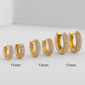 NEW Gold Plated Huggie Earrings