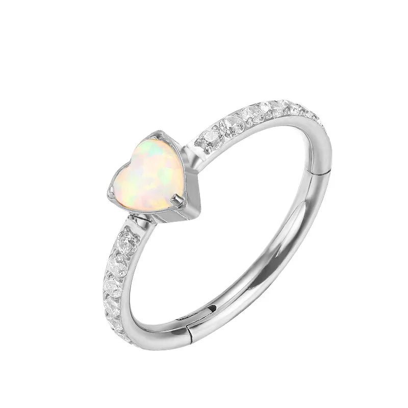 1PC G23 Titanium Nose Hoop ring