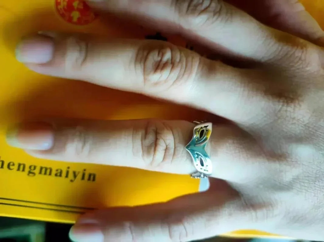 Person Woman JOKER Mask Jewellery Ring