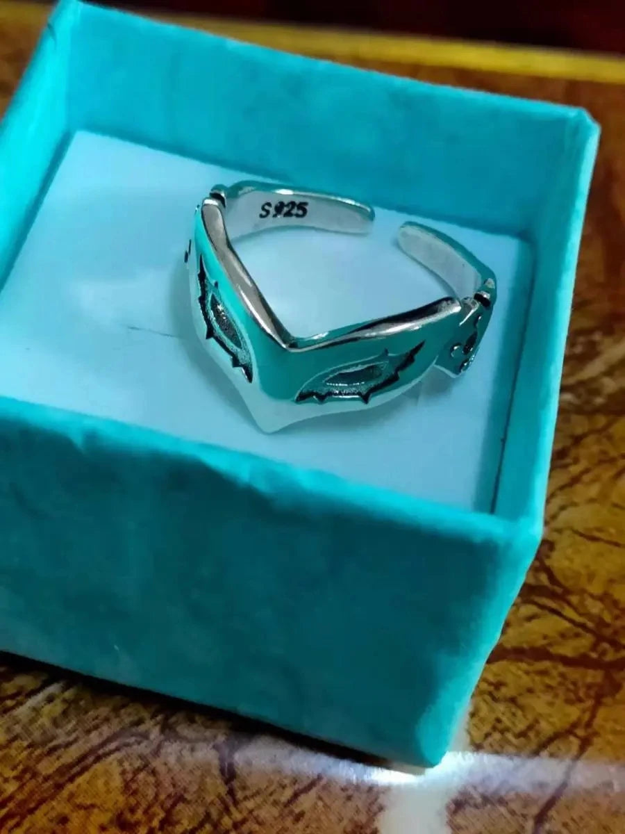 Person Woman JOKER Mask Jewellery Ring