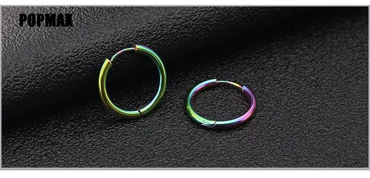 Single Minimal Gold Color Tiny Cartilage Hoop Earrings