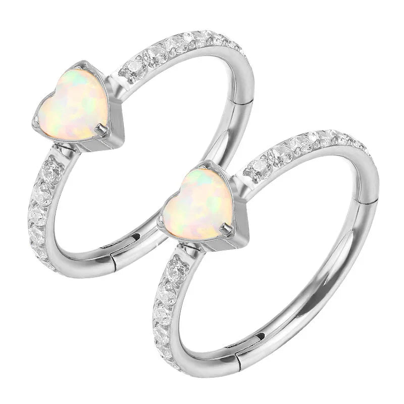 1PC G23 Titanium Nose Hoop ring