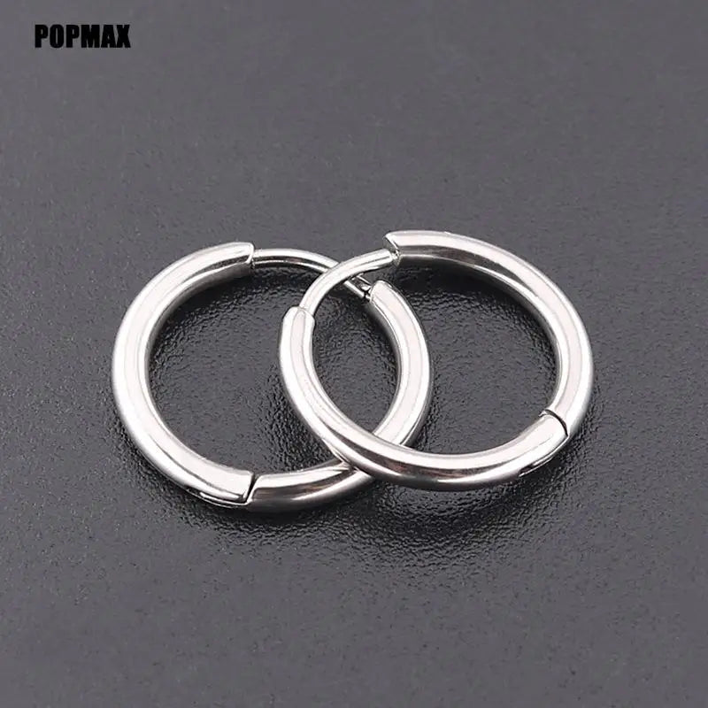 Single Minimal Gold Color Tiny Cartilage Hoop Earrings