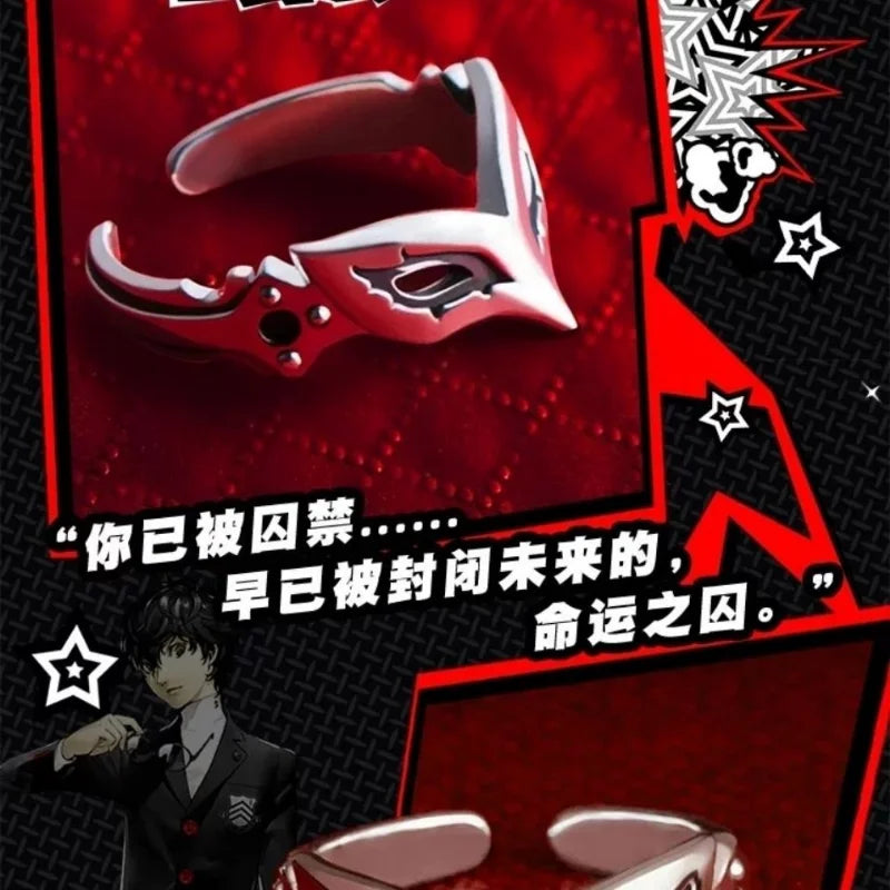 Person Woman JOKER Mask Jewellery Ring