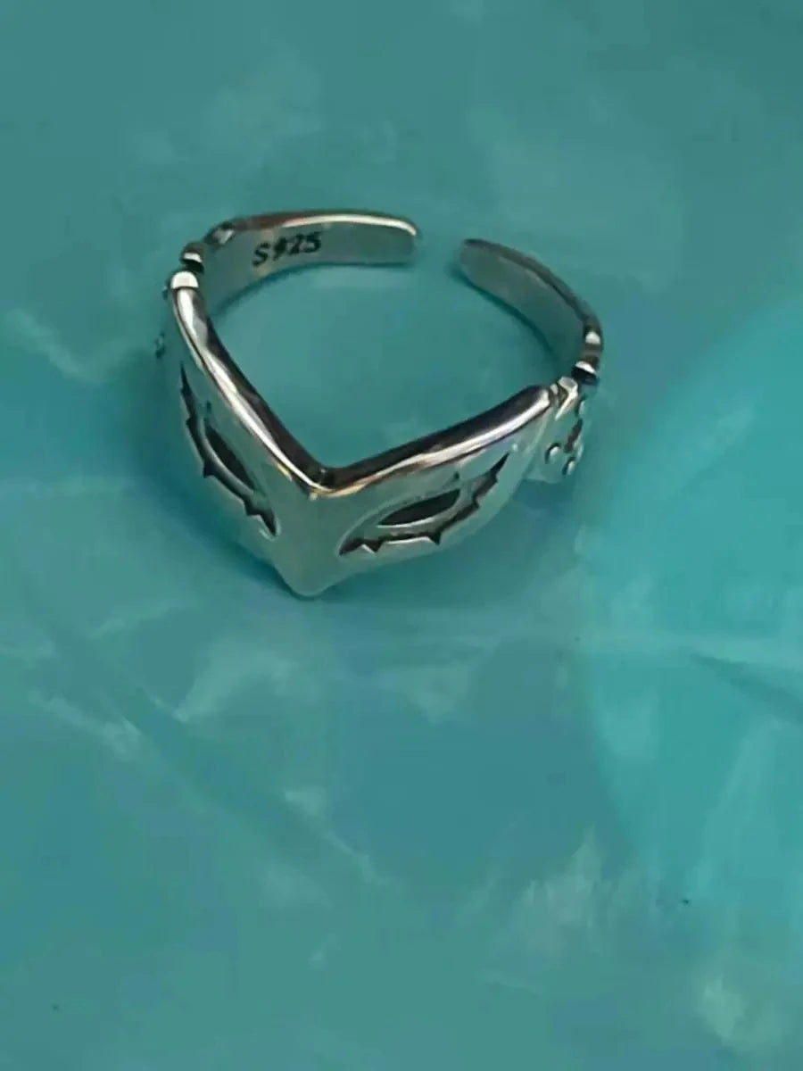 Person Woman JOKER Mask Jewellery Ring