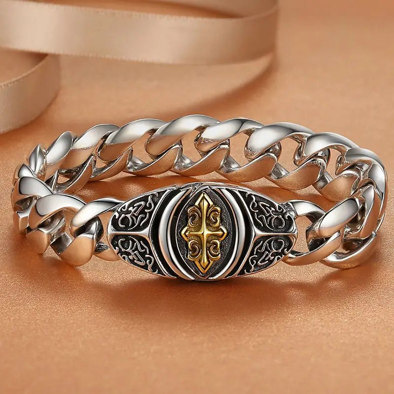 Mens Cuban Link Bracelet